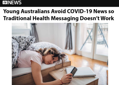 (Australia’s ABC News) Wafaa El-Sadr on How to Best Reach Young People with Health Information During the COVID Pandemic