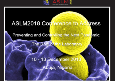 ICAP at ASLM2018 in Abuja