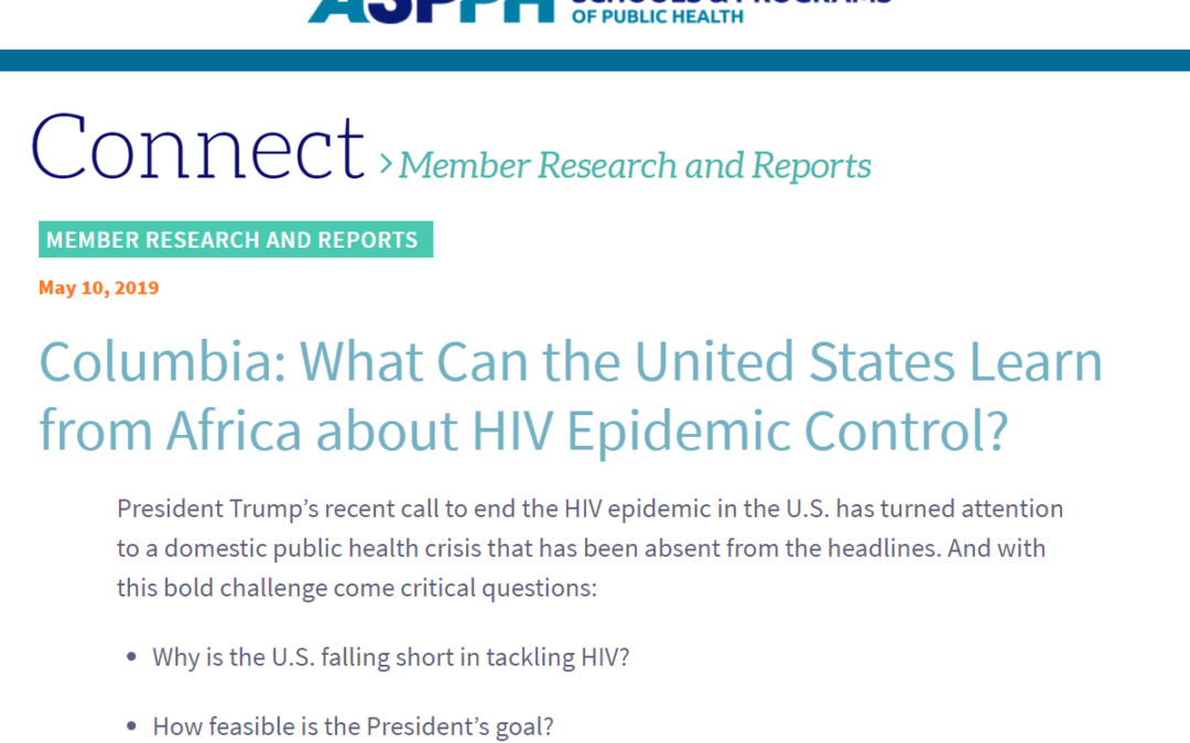 (ASPPH) What Can the United States Learn from Africa about HIV Epidemic Control?