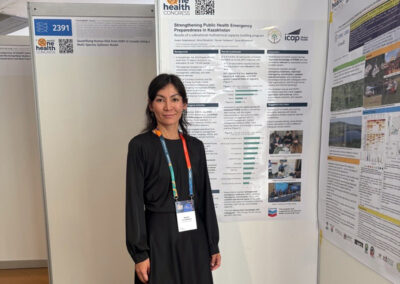 ICAP in Kazakhstan Presents Emergency Preparedness Research at World One Health Congress