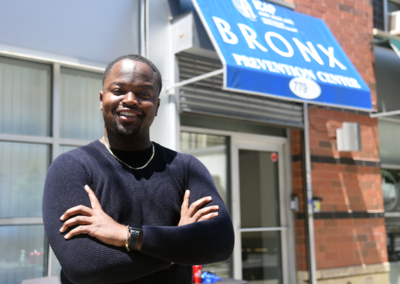At ICAP’s Bronx Prevention Center, Jawindy Swengbe Knows the Neighborhood