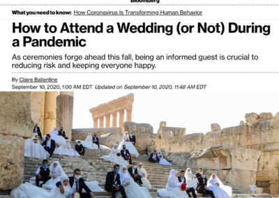 (Bloomberg) ICAP’s Jessica Justman Weighs in On Wedding Etiquette During COVID-19