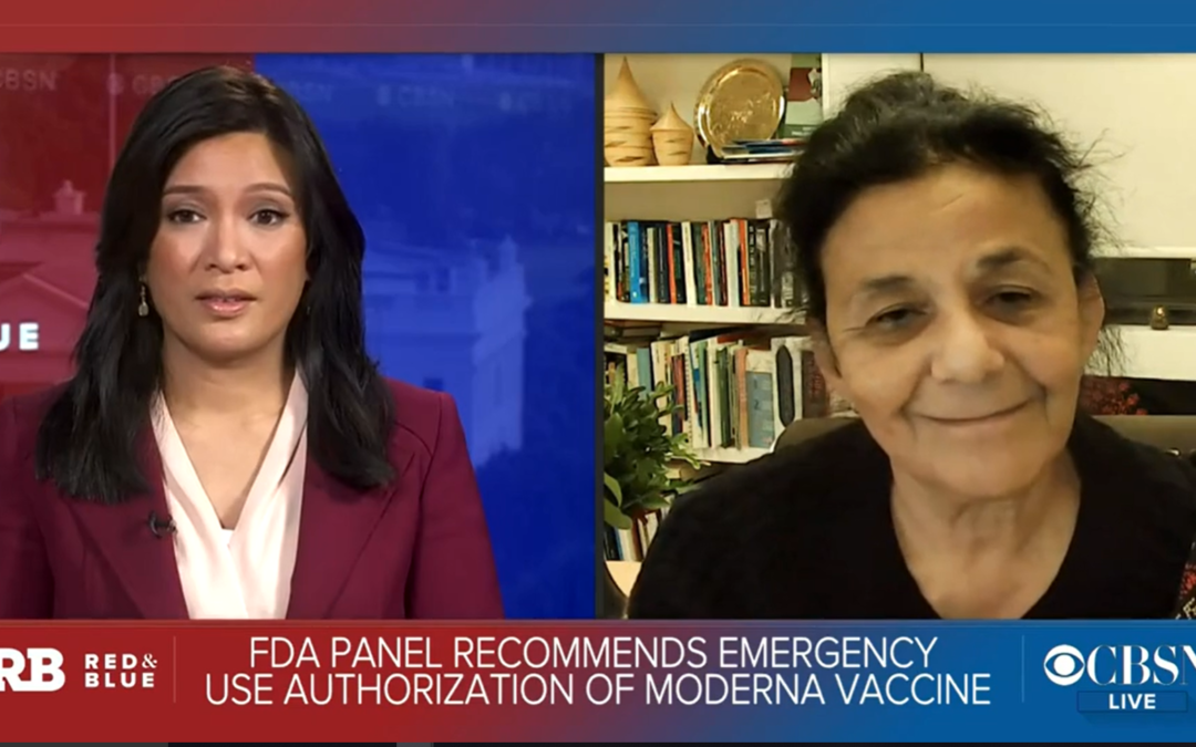 (CBSNews) ICAP’s Wafaa El-Sadr Discusses Safety Data of the COVID-19 Vaccines.