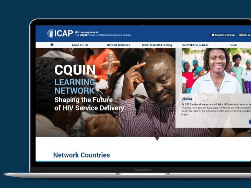 ICAP’s Multi-Country Learning Network, CQUIN, Launches New Website