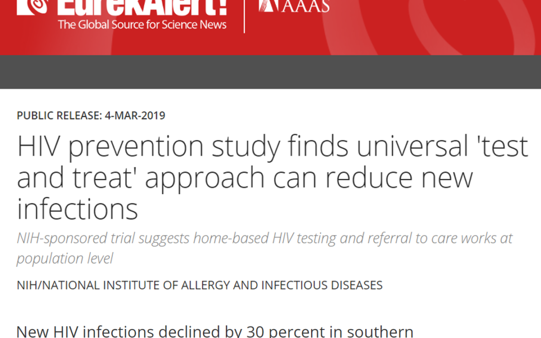 (EurekAlert) ICAP’s Wafaa El-Sadr lauds success of HPTN 071, largest HIV prevention study conducted to date