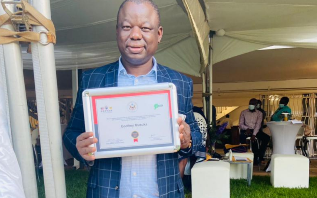 Beyond the Call in Zimbabwe: ICAP’s Godfrey Musuka Honored as PEPFAR HIV Hero