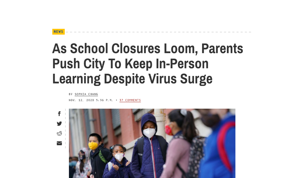 (Gothamist) ICAP’s Jessica Justman Comments on School Closings and Its Effects on Families
