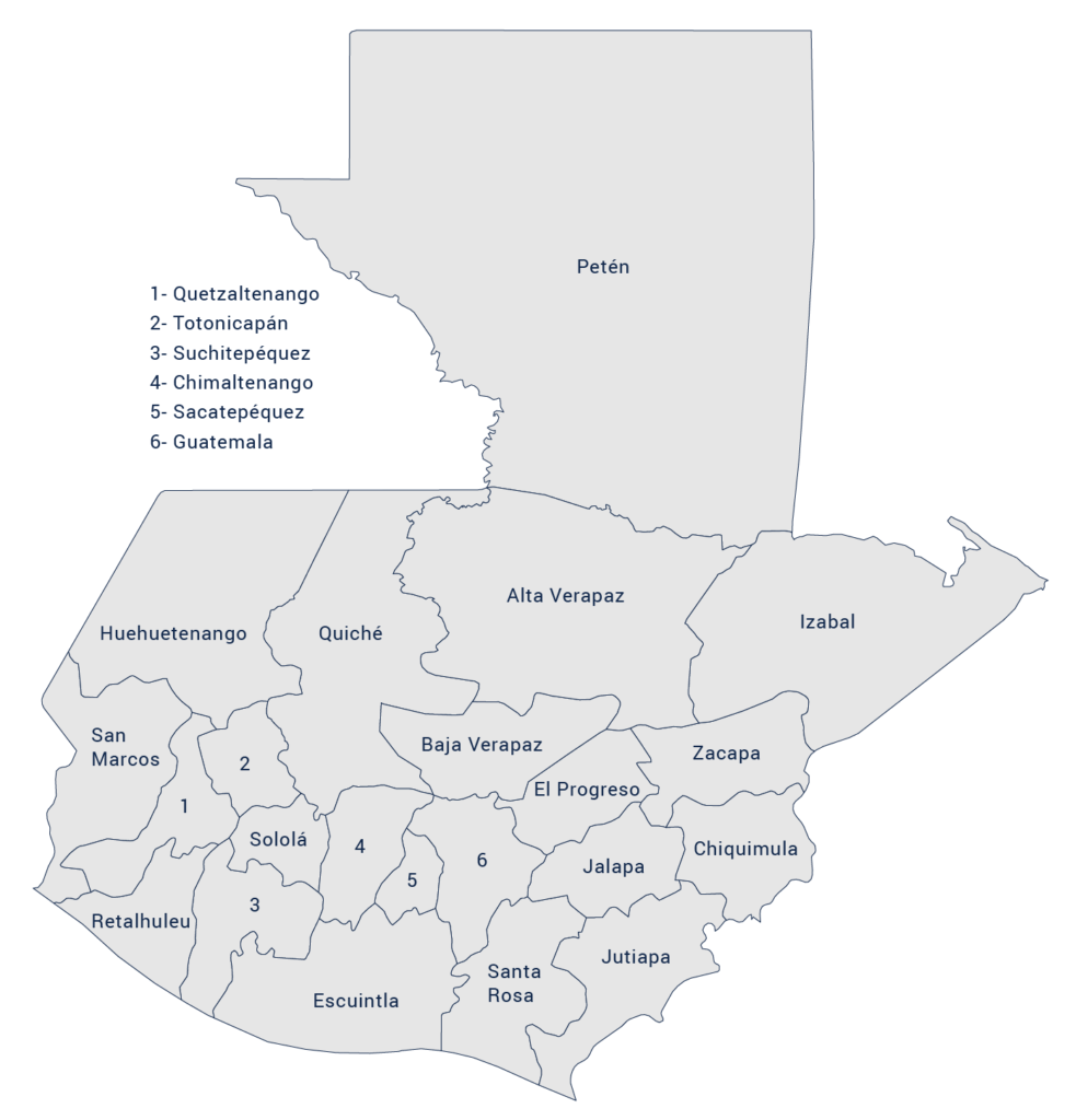 Guatemala_Departments_2201 ICAP at Columbia University