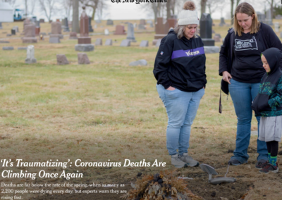 (TheNewYorkTimes) ICAP’s Jessica Justman Comments on the Rise of COVID-19 Deaths
