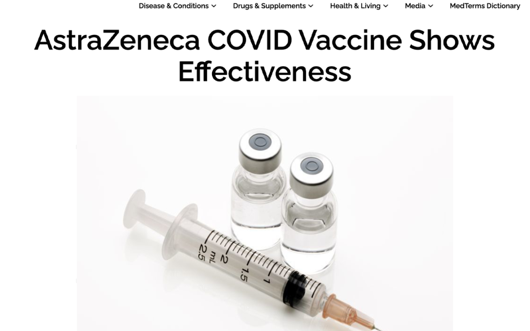 (MedicineNet) ICAP’s Jessica Justman Comments on the Effectiveness of the AztraZeneca Vaccine