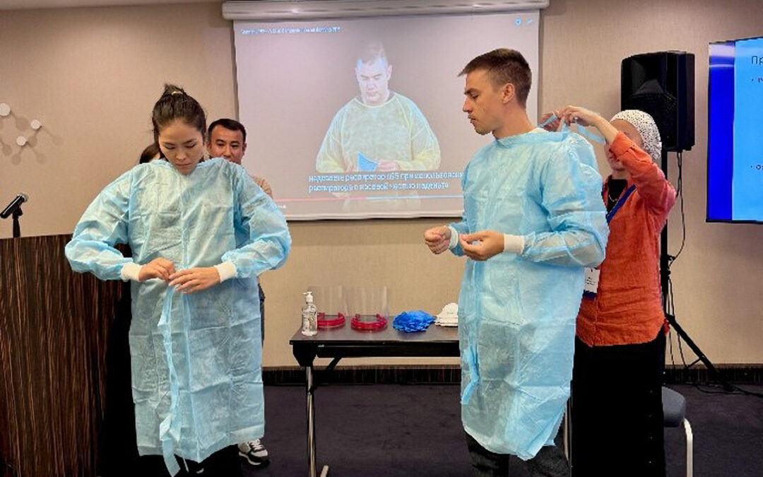 ICAP Supports Kazakhstan to Build a Stronger Infection Prevention and Control Workforce