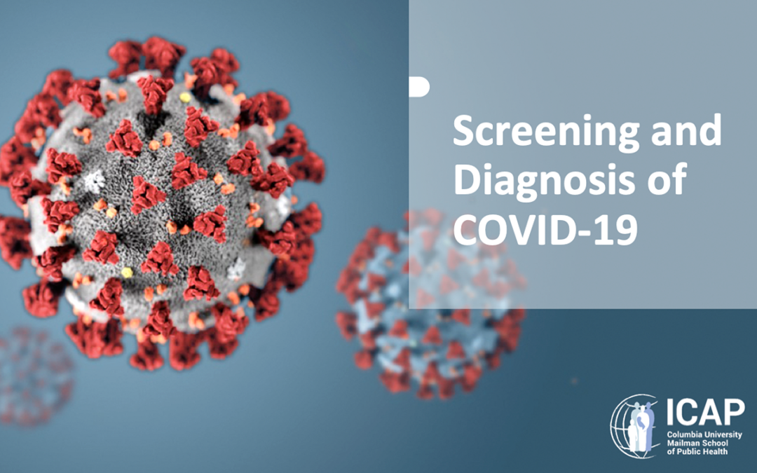 Screening and Diagnosis of COVID-19 – A Training Toolkit