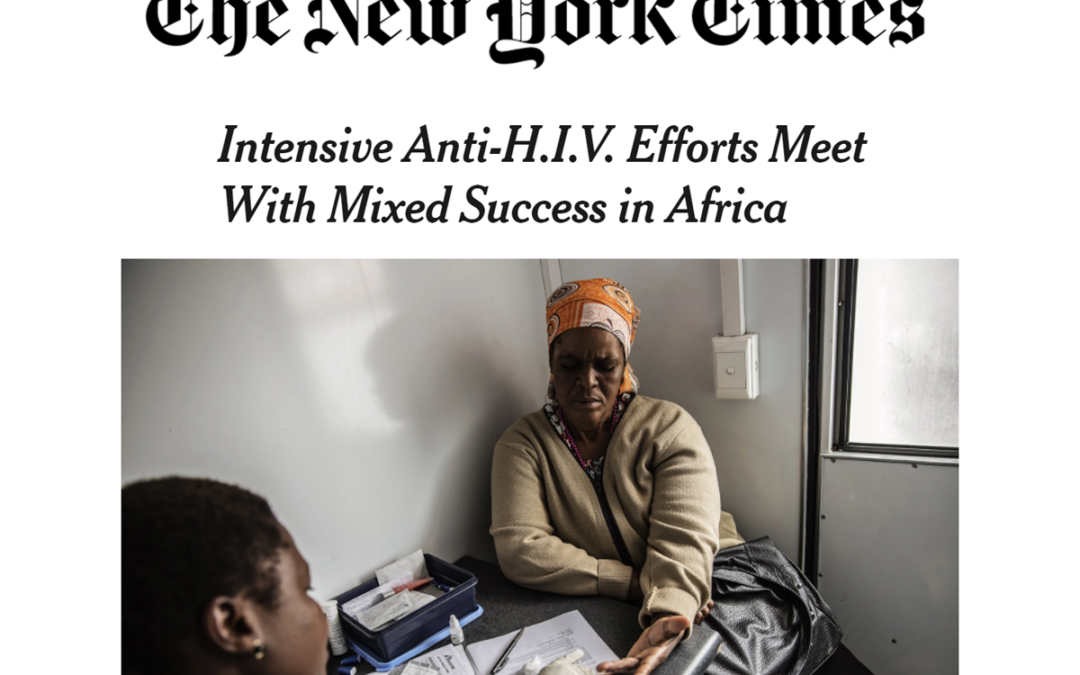(New York Times) ICAP’s Wafaa El-Sadr on Universal “Test and Treat” for HIV