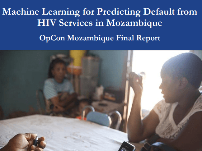 Machine Learning for Predicting Default from HIV Services in Mozambique