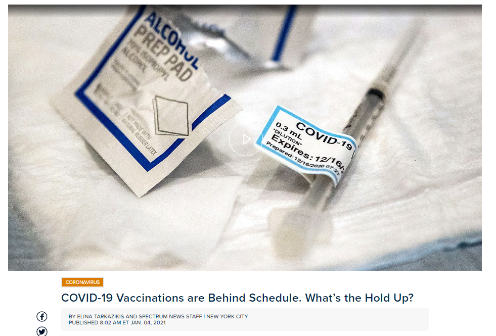 (SpectrumNews) ICAP’s Wafaa El-Sadr Addresses What Can be Done to Speed up the Pace of COVID-19 Vaccination in New York.
