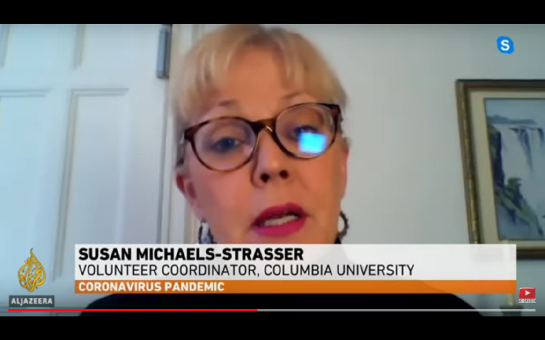 (Al-Jazeera English) Susan Michaels-Strasser Advocates for Health Worker Protections