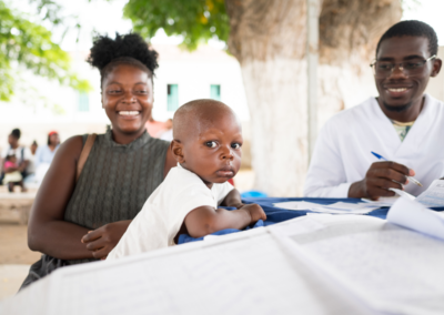ICAP in Angola Supports Pregnant and Breastfeeding Women Living with HIV – and their Children – on the Journey to Viral Load Suppression