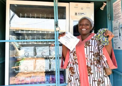 ICAP in Tanzania Provides Key and Vulnerable Populations with HIV Self-Testing Kits and Condoms Via Digital Vending Machines