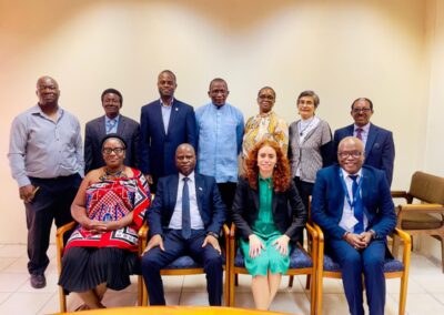 ICAP in Eswatini Hosts Fleming Fund Visitors, Showcasing Major Antimicrobial Resistance Surveillance Progress at Project Sites