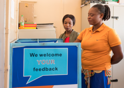 “What Can We Do Better?” ICAP in Zambia Supports Integration of Patient Feedback into Health Care Delivery