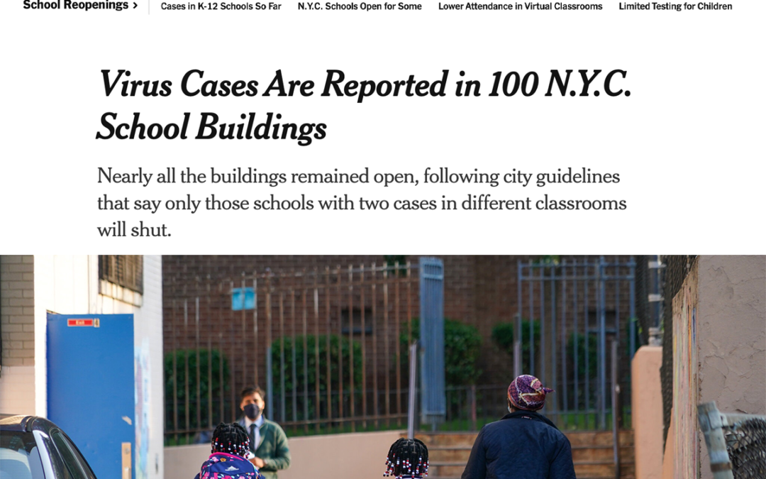 (NYT) ICAP’s Wafaa El-Sadr Comments on the Balancing Act of Reopening Schools in NYC During COVID-19