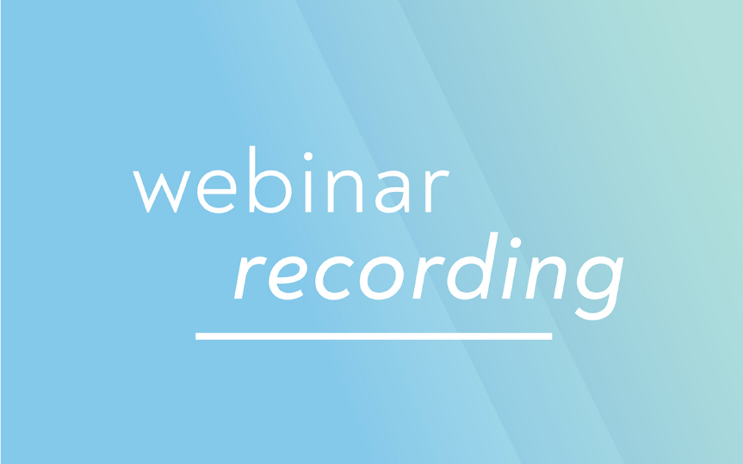 ICAP Grand Rounds Webinar (archived recording): Centralized Chronic Medicine Dispensing and Distribution-Recording
