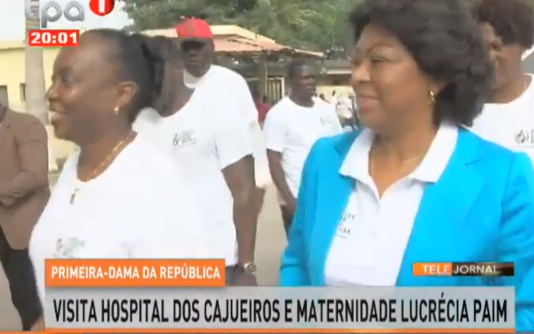 First Lady of Angola Applauds PEPFAR-Supported PMTCT Services at Luanda Hospital