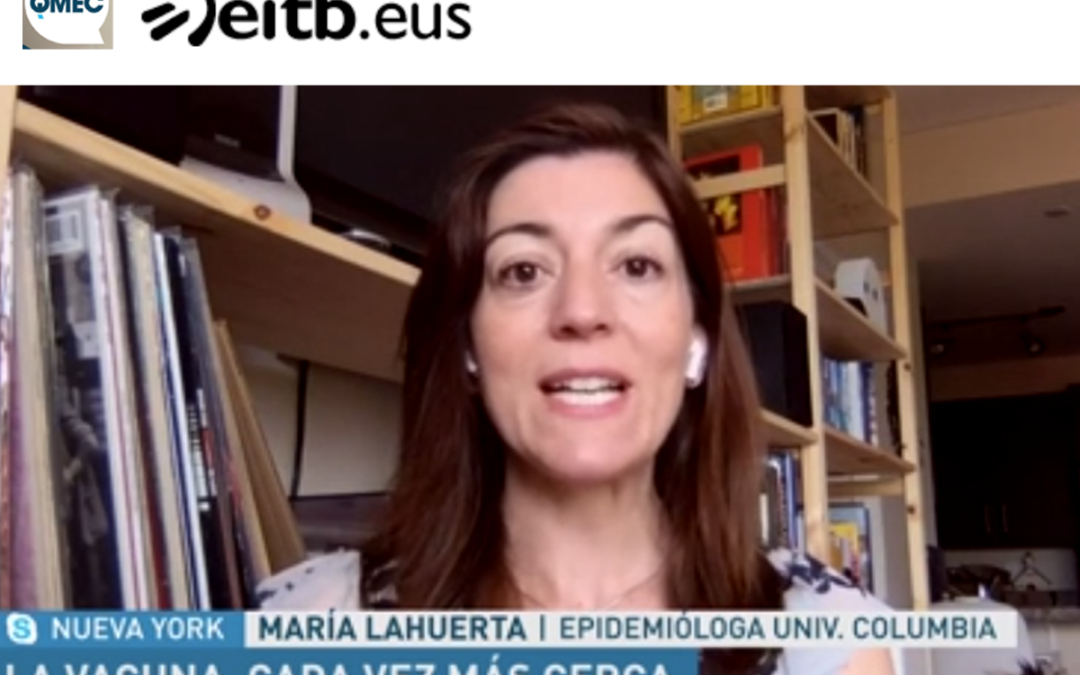 (EITB.eus) María Lahuerta Speaks on COVID-19 Vaccine Development