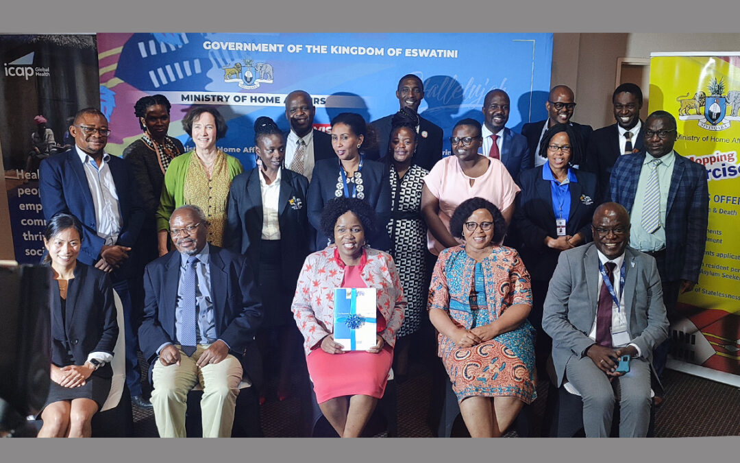 ICAP Supports Eswatini to Strengthen Country’s Civil Registration Process – Birth, Deaths, and Marriage Records