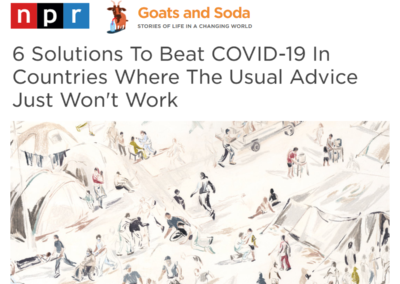 (NPR Goats & Soda Blog) ICAP’s Wafaa El-Sadr on Fighting COVID-19 in Resource-Limited Settings