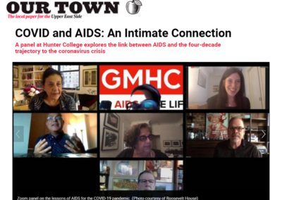 (Our Town NY) ICAP’s Wafaa El-Sadr on Hunter College Panel Comparing COVID and AIDS Crises