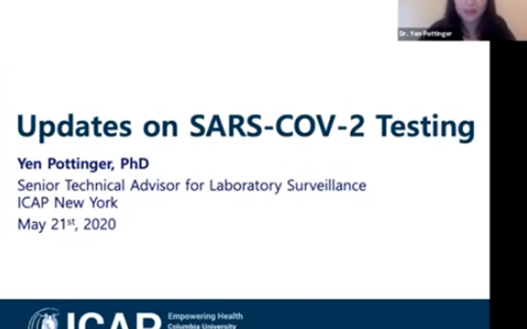 (in2being COVID Connect) Yen Pottinger on SARS-CoV-2 Testing