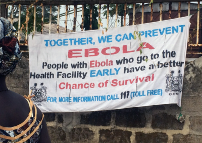 Two Infection Prevention and Control Experts in Sierra Leone Reflect on their Life-Saving Work