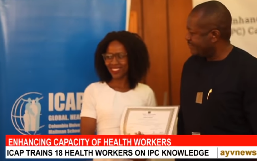 ICAP Training Strengthens Infection Prevention and Control in Sierra Leone