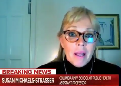 (MSNBC) Susan Michaels-Strasser Offers COVID-19 Advice on Hardball