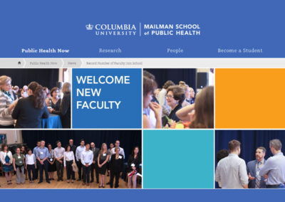 (Mailman School of Public Health) Five ICAP staff among new faculty in 2018