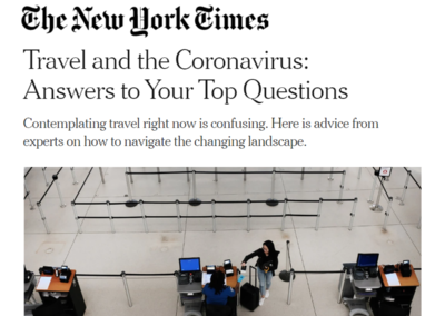 (New York Times) ICAP’s Jessica Justman Answers Coronavirus Questions