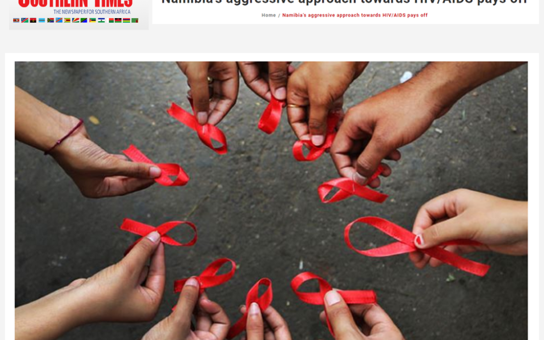 (Southern Times Africa) Namibia’s aggressive approach towards HIV/AIDS pays off