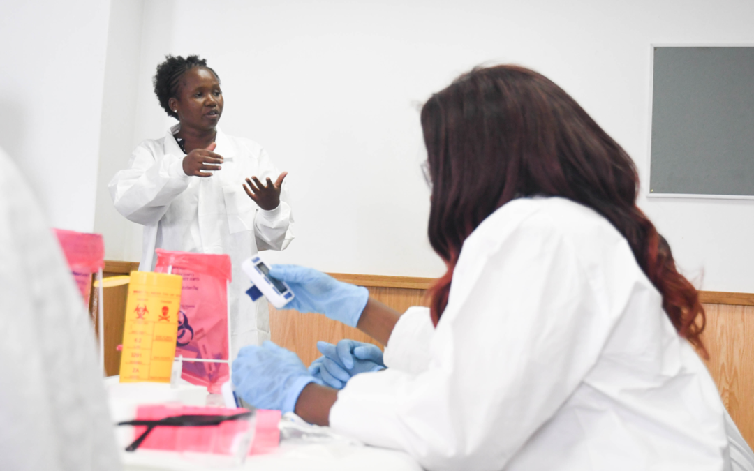 ICAP Trains HIV Testing Counselors and Trainers in Cutting-Edge HIV Testing Technologies in Lesotho