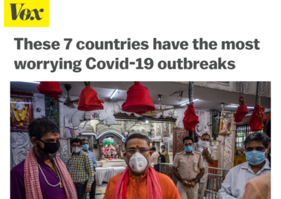 (Vox) ICAP’s Wafaa El-Sadr on Impact of COVID-19 in India