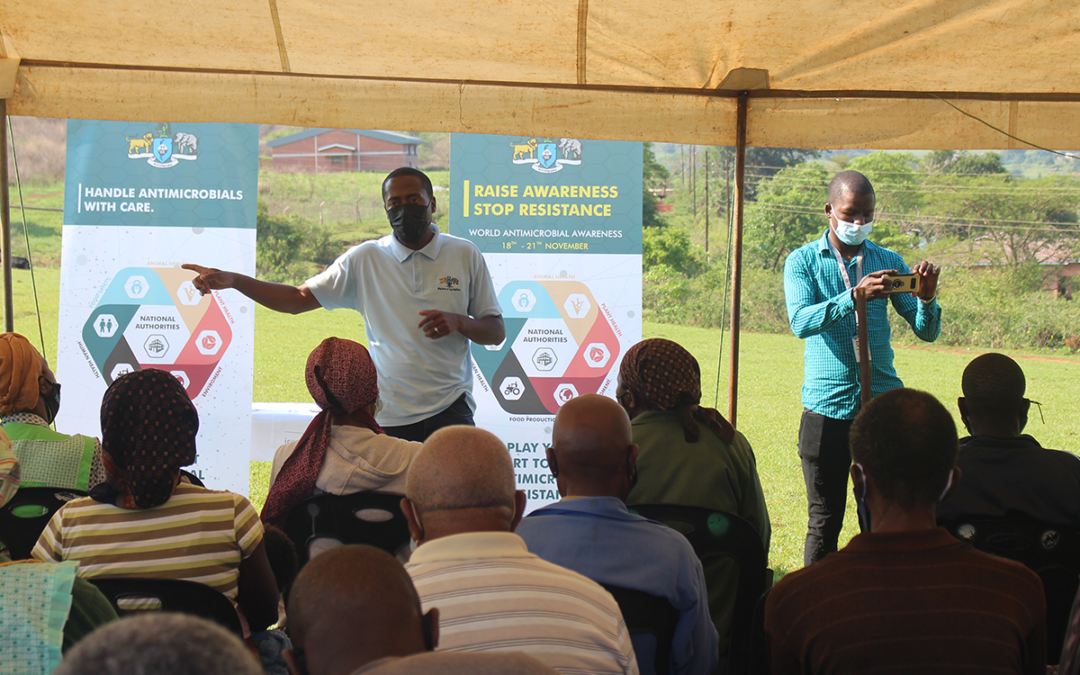 ICAP Supports Activities to Raise Awareness on Antimicrobial Resistance in Eswatini during World Antimicrobial Awareness Week