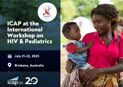 ICAP at the International Workshop on HIV & Pediatrics 2023